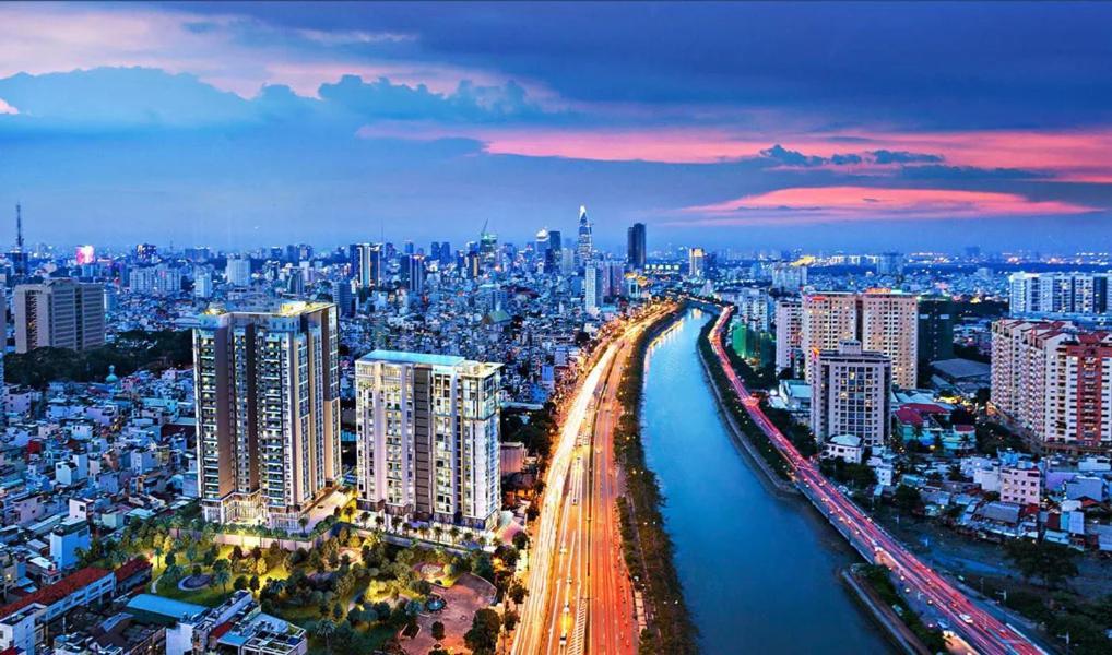 Lusso Suites - D1Mension & Zenity Residence, Sg'S Heart Bandar Ho Chi Minh Luaran gambar